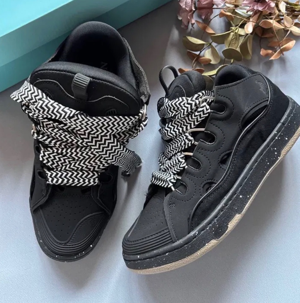 Lanvin Curb Black Leather - 2