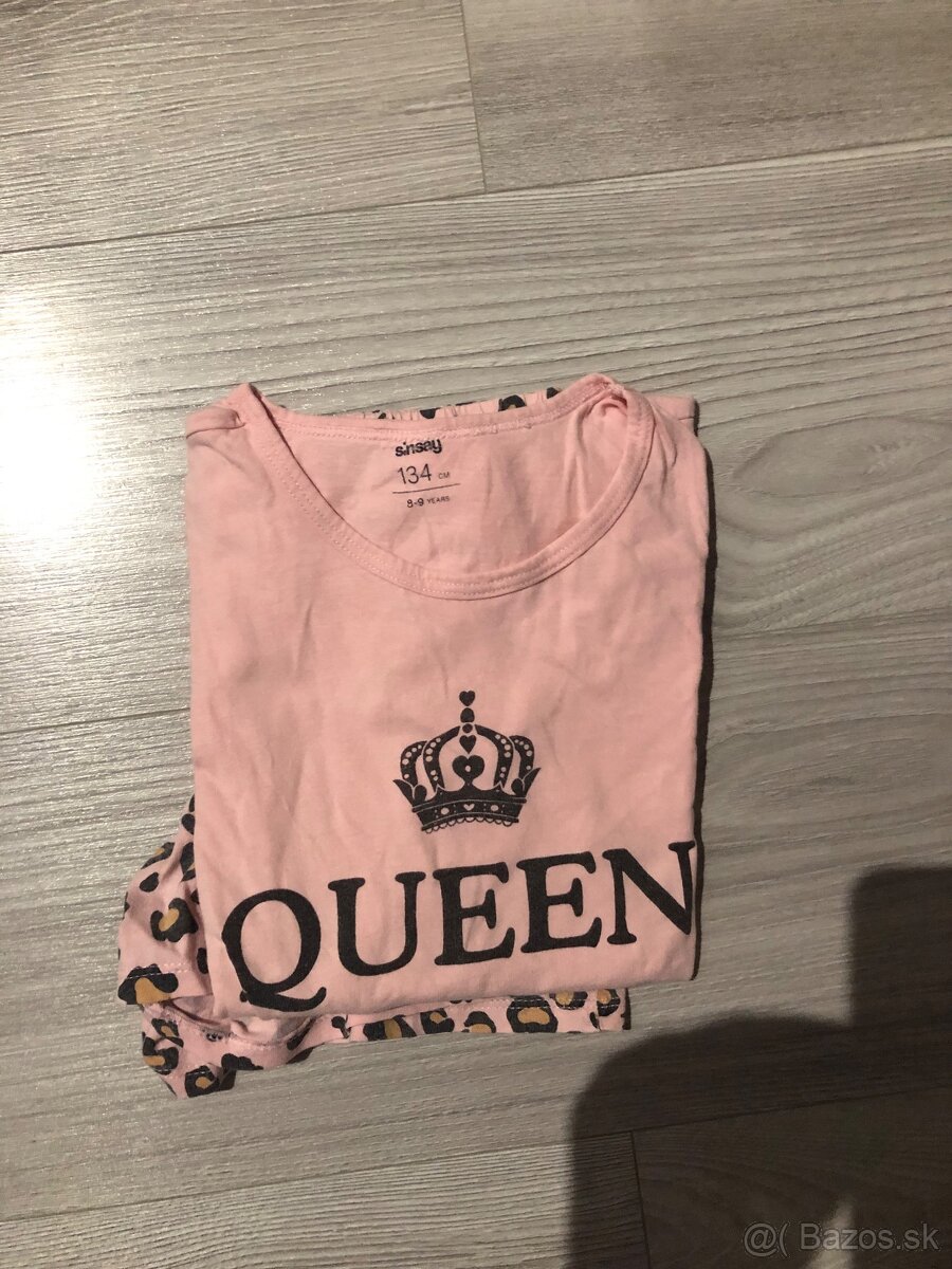 Detské pyžamá 134, pyžamové nohavice veľkosť 128, 134 - 2