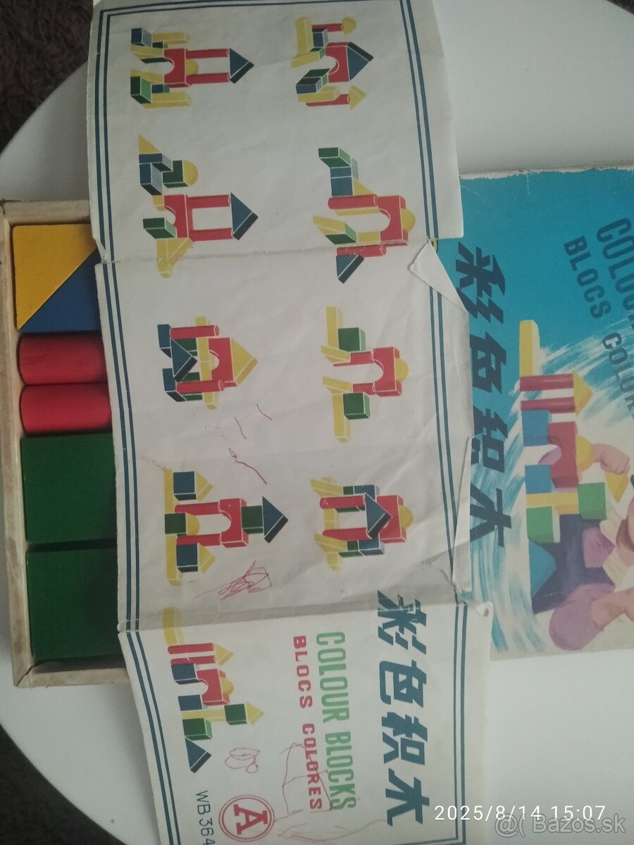 Retro skladacie kocky - 2