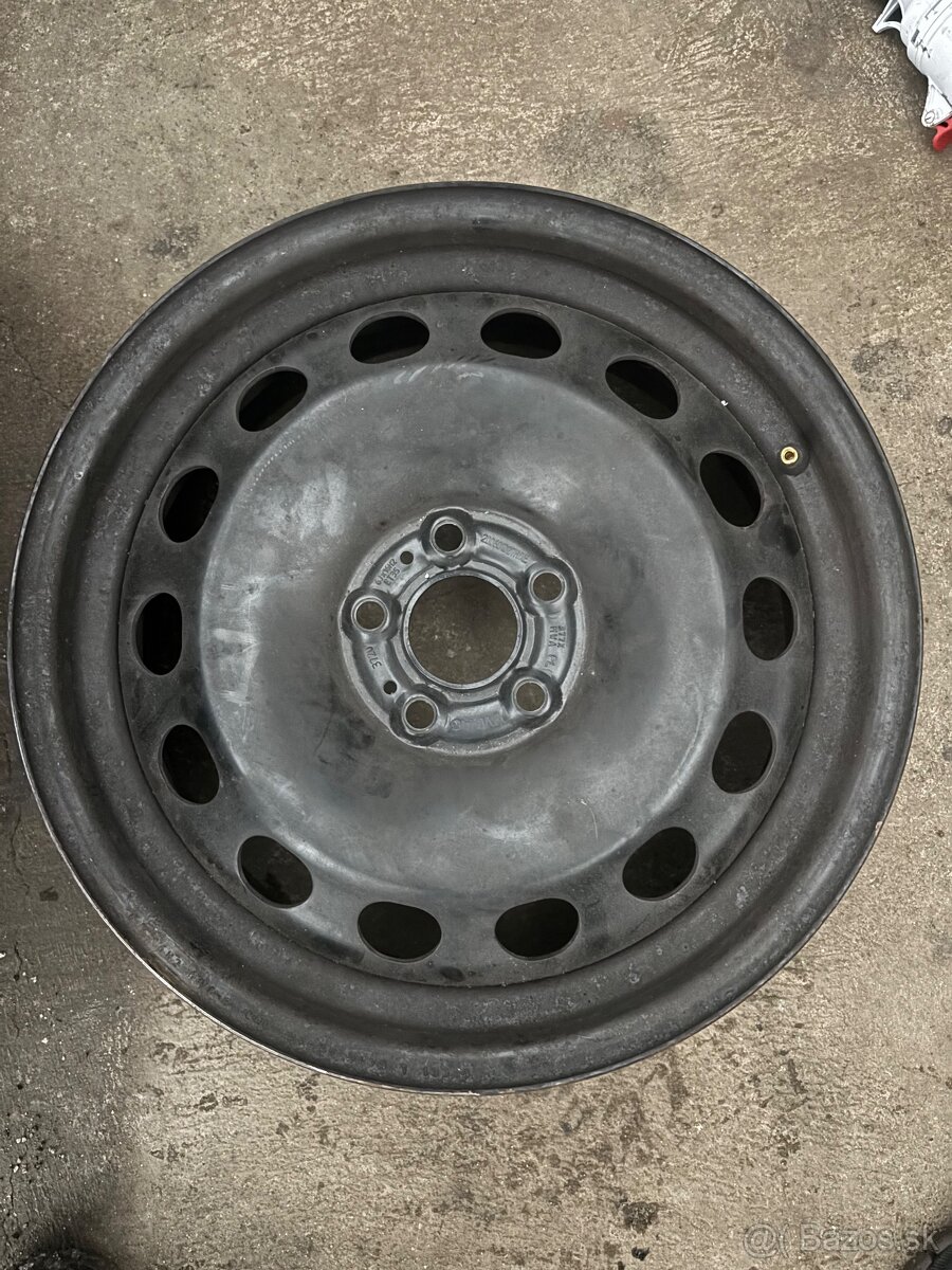 Predám plechové disky 5x100 R16 - 2