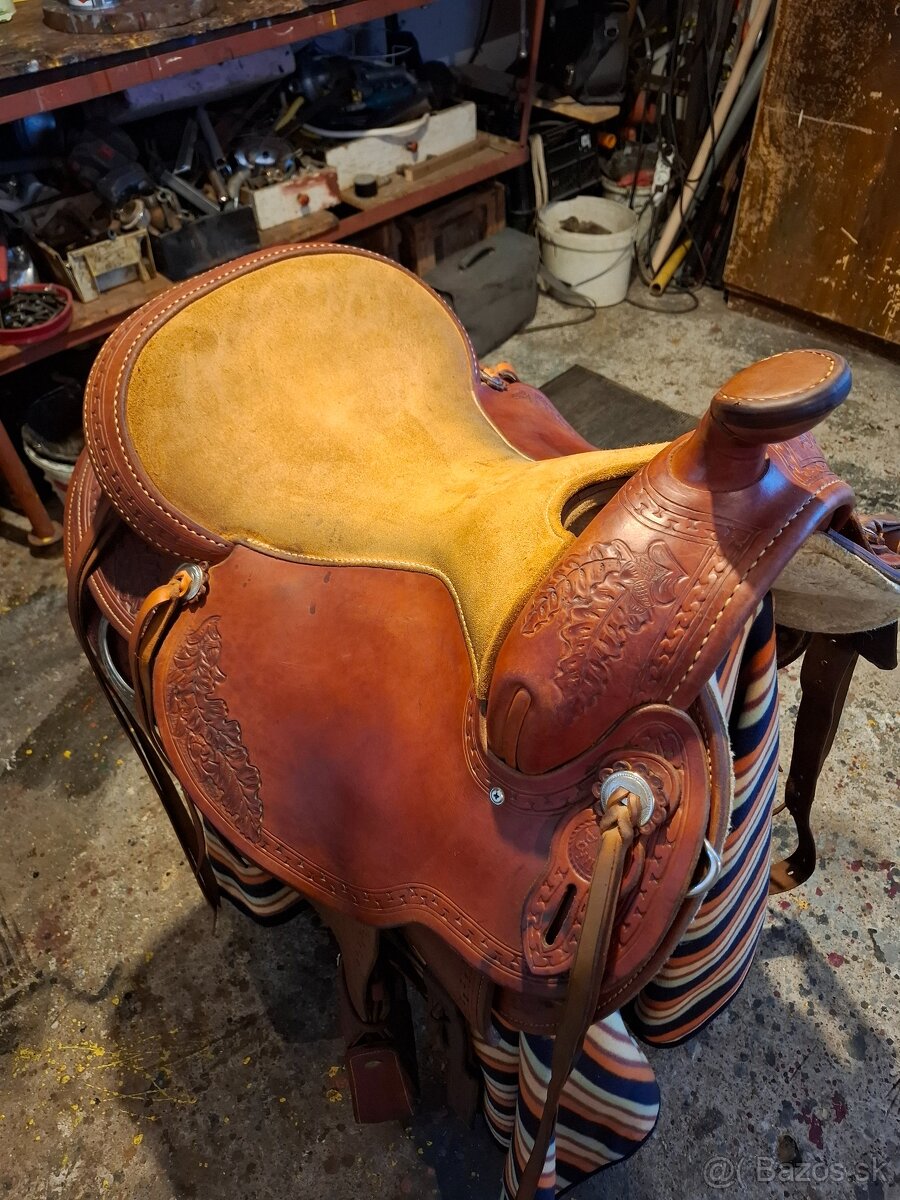 Westernové sedlo - 2