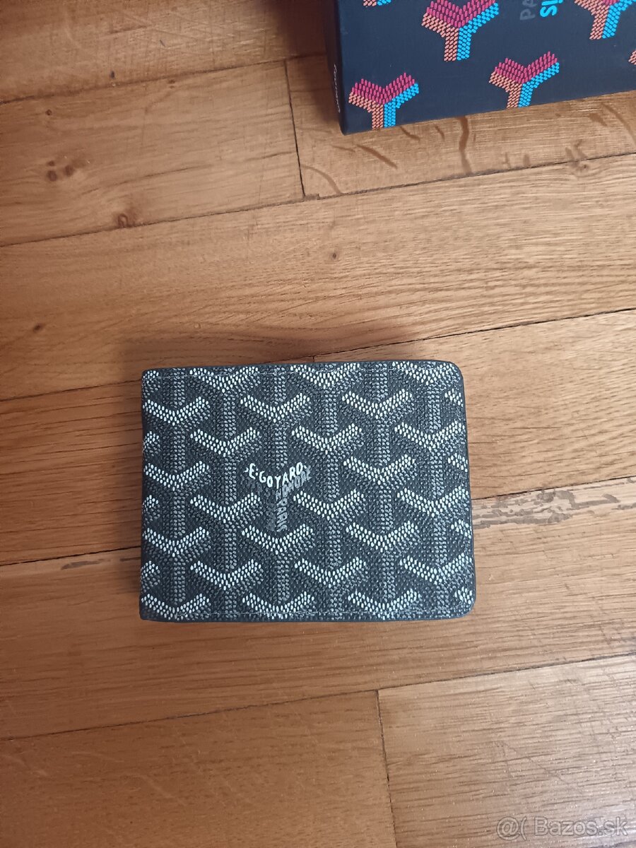 Goyard peňaženka - čierna - 2