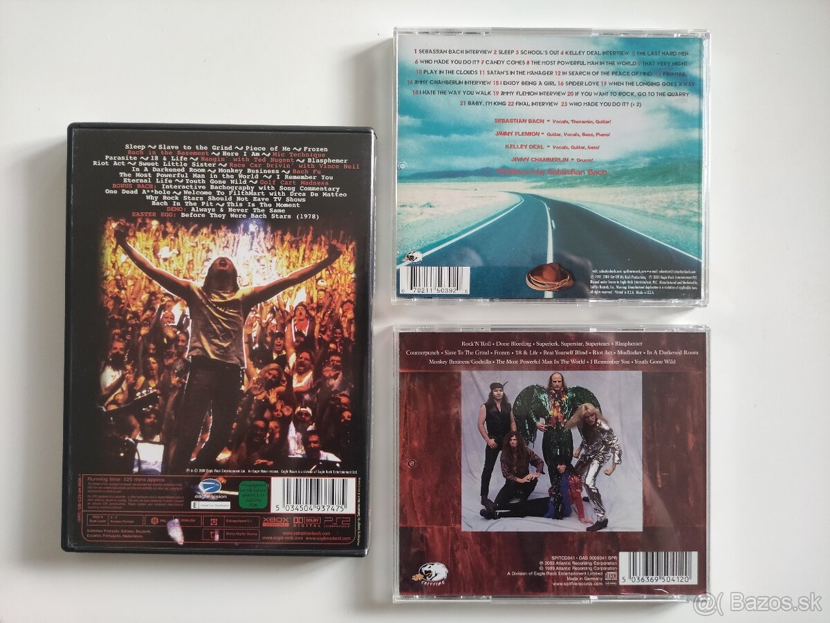 DVD/CD Sebastian Bach (Skid Row) - 2
