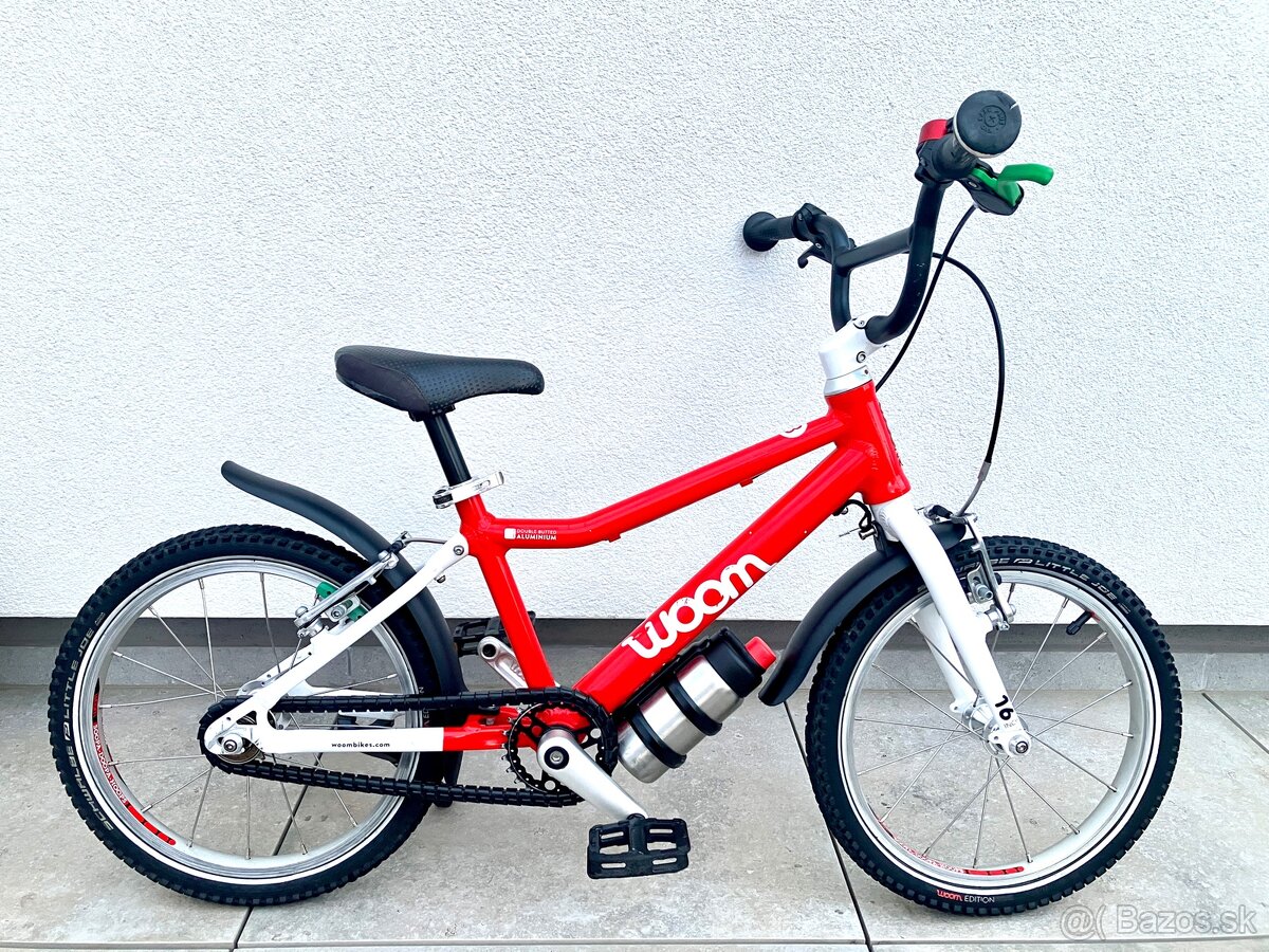 Detský bicykel WOOM 3 - plná výbava - 2