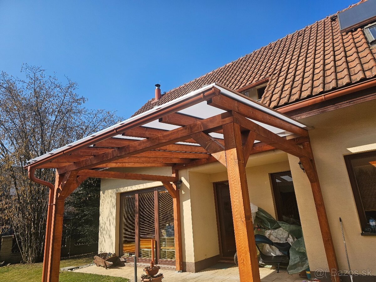 Prístrešok, pergola, terasa - 2