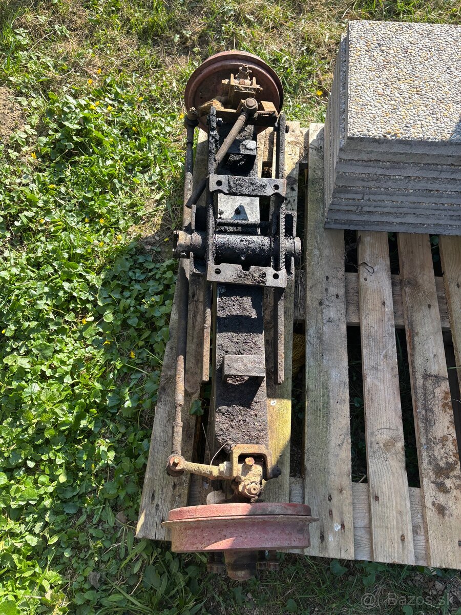 Predná náprava na malotraktor - 2