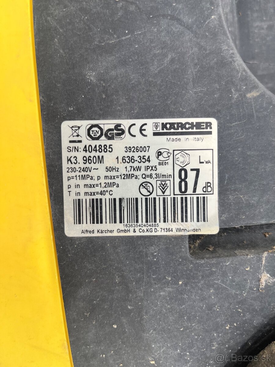 Vapka Karcher K 3,960 - 2