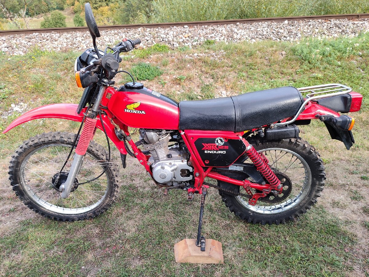 Honda XR 125,r.v.1981 - 2