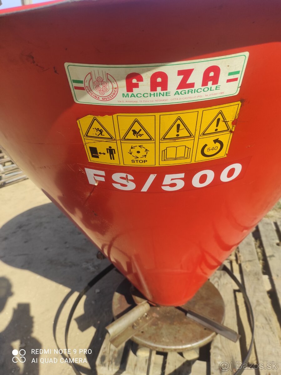 Rozmetadlo umelého hnojiva - 2