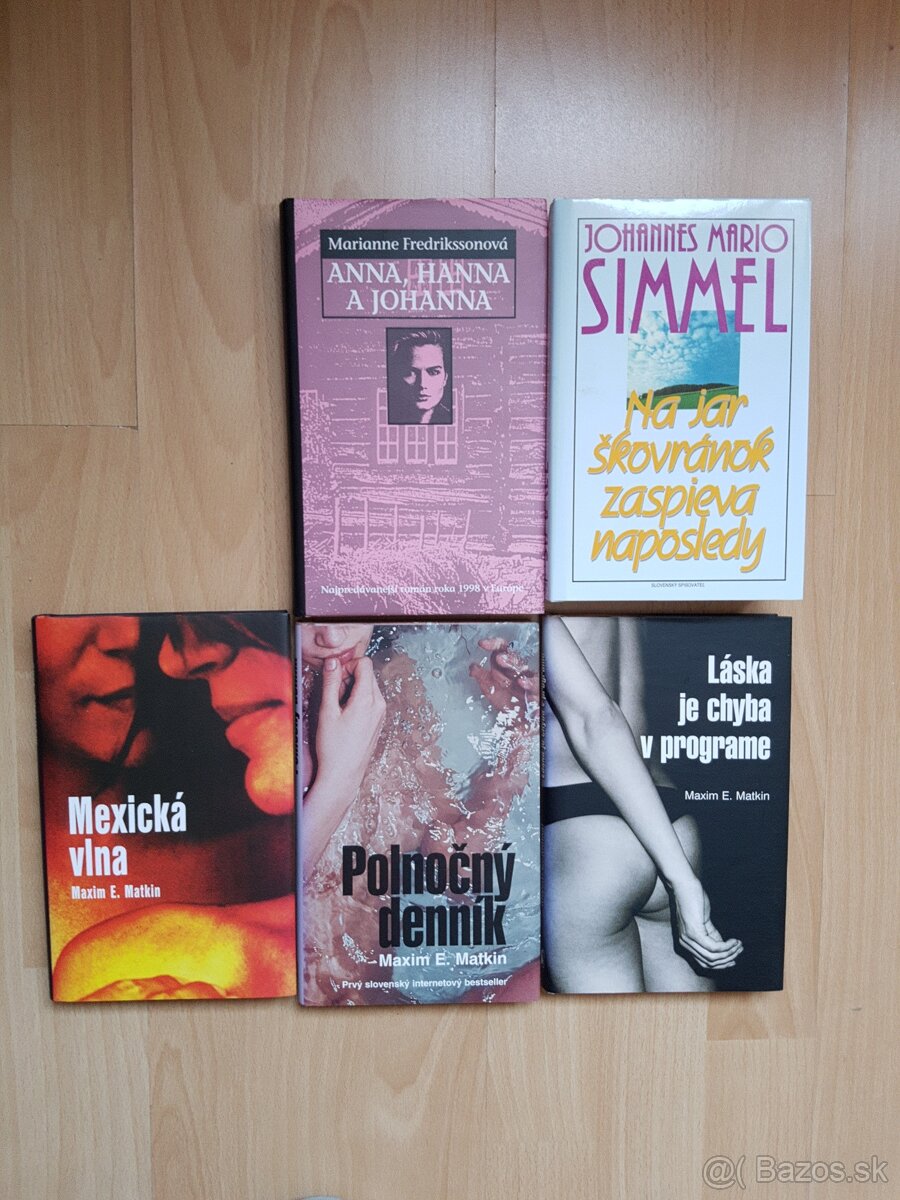 Veľké množstvo románov bestsellerov v super stave - 2