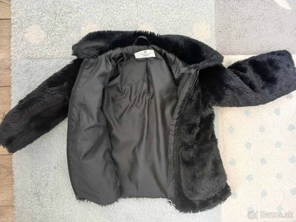 Dievcensky prechodny teddy kabat 104 - 2