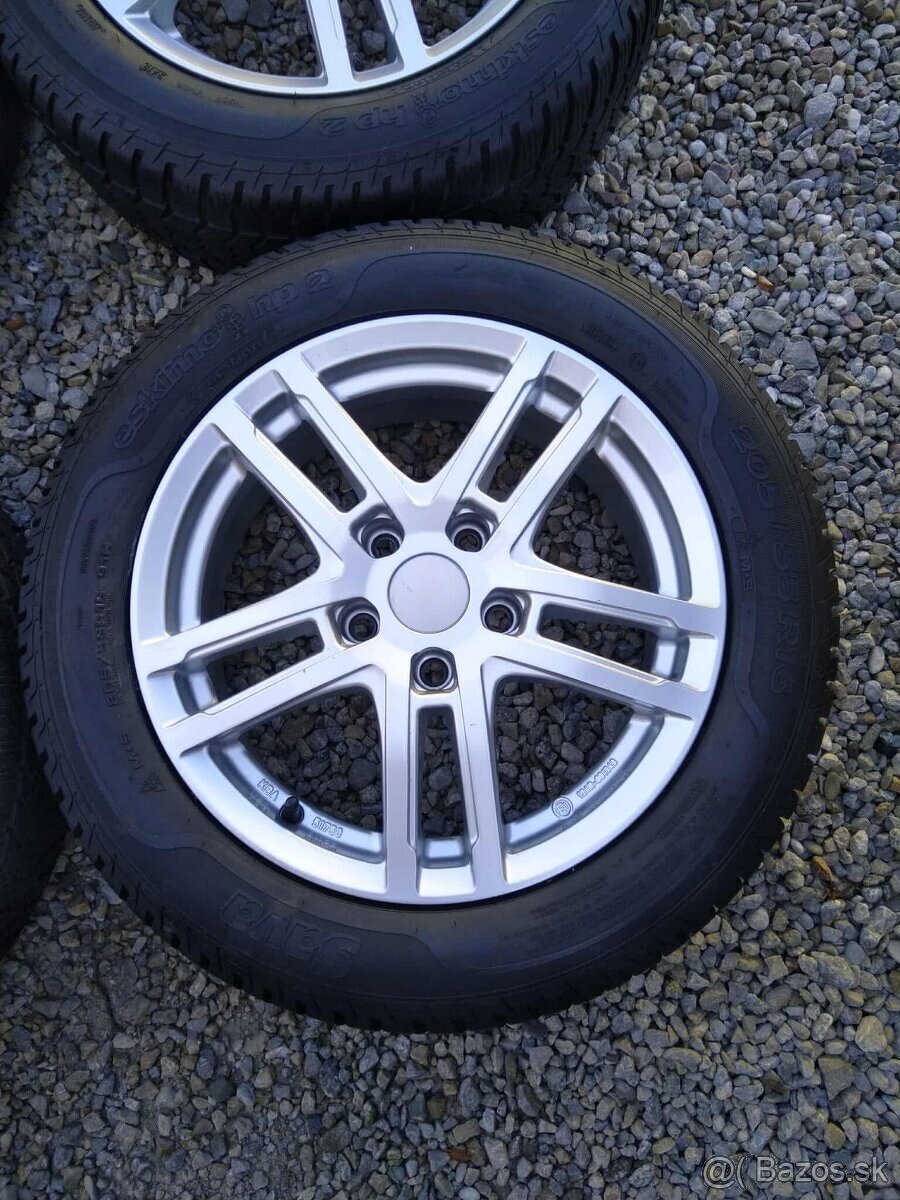Alu DEZENT 5 x 112 R 16 + zimné pneu. - 2