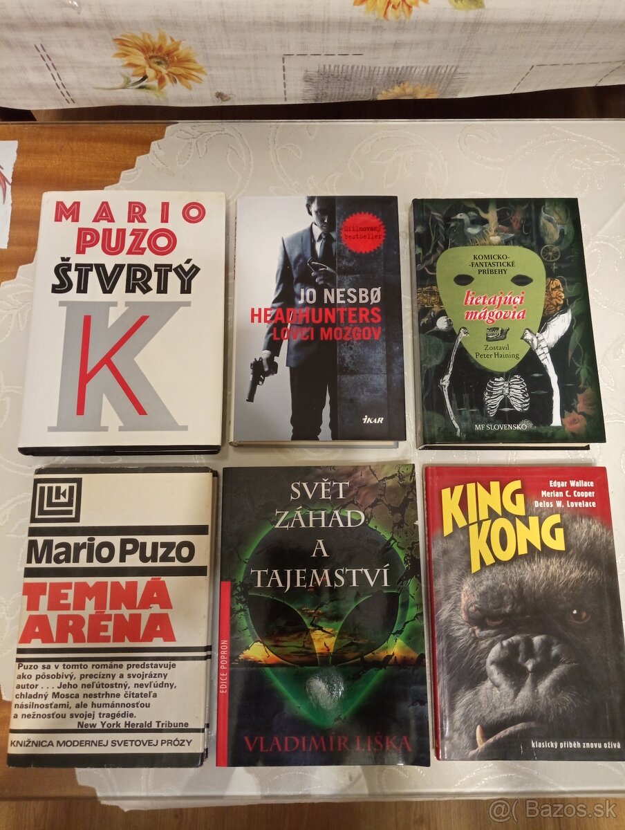 Mix kníh z rôznych žánrov - 2