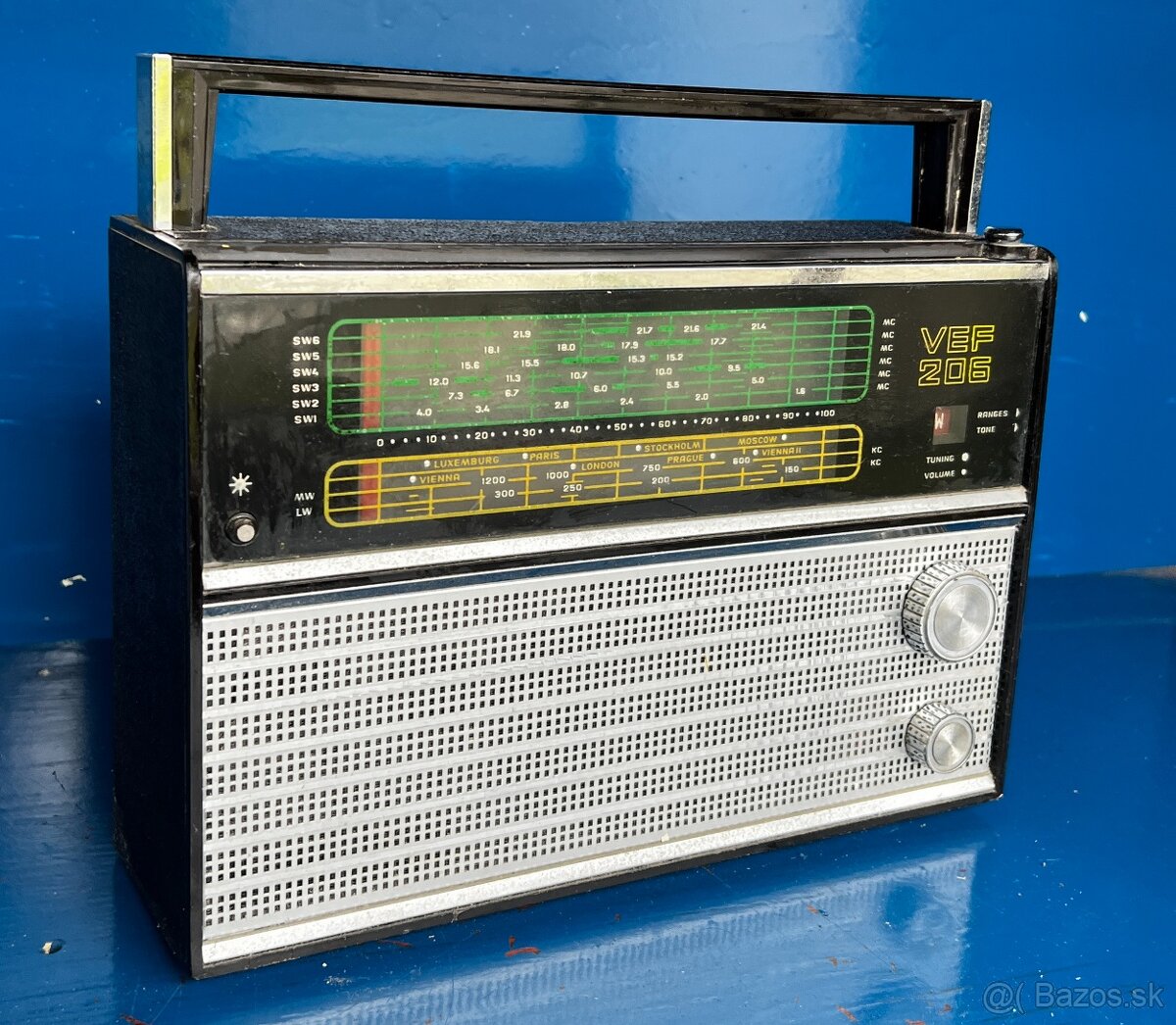Tranzistor, rádio VEF 206 - 2