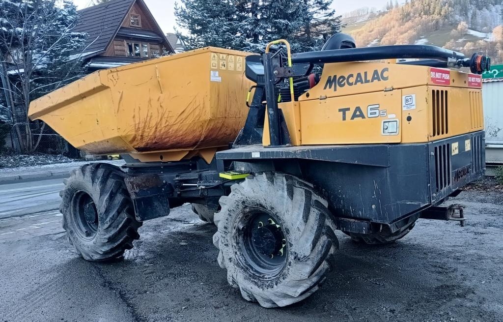 dumper mecalac 6T thwaites terex jcb 2019 - 2