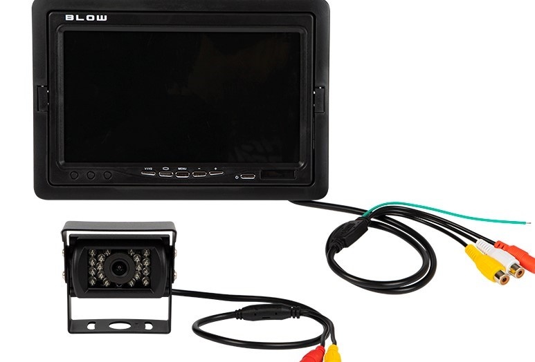 Parkovací systém s LCD monitorom so 7" displejom a kamerou - 2