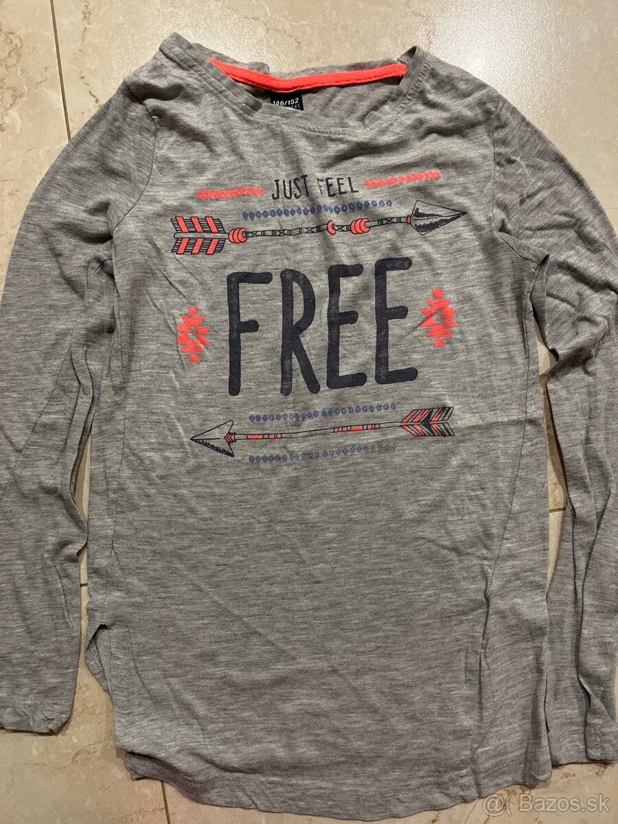 Dievčenské tričká s dlhým rukávom - 2