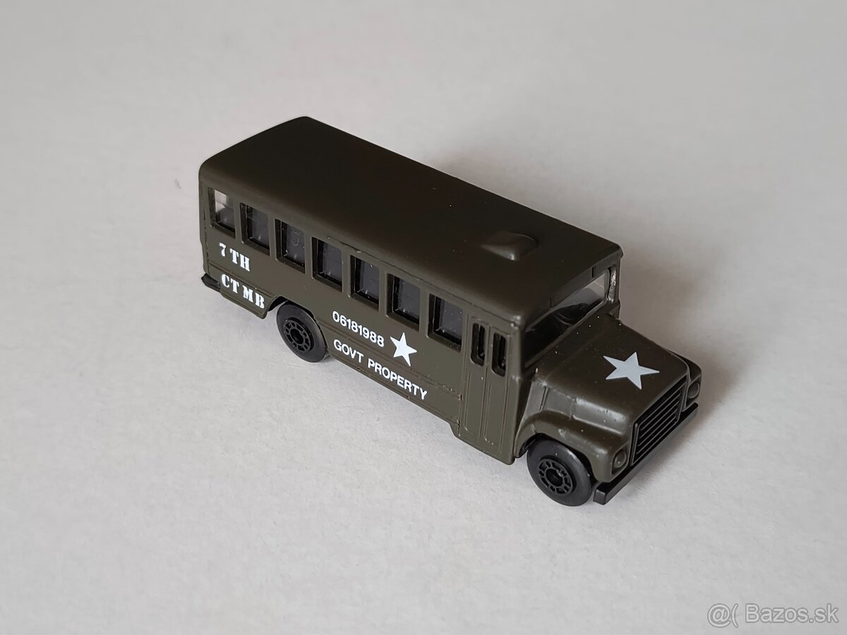 Matchbox Superfast - Military Bus - 1985 China - 2