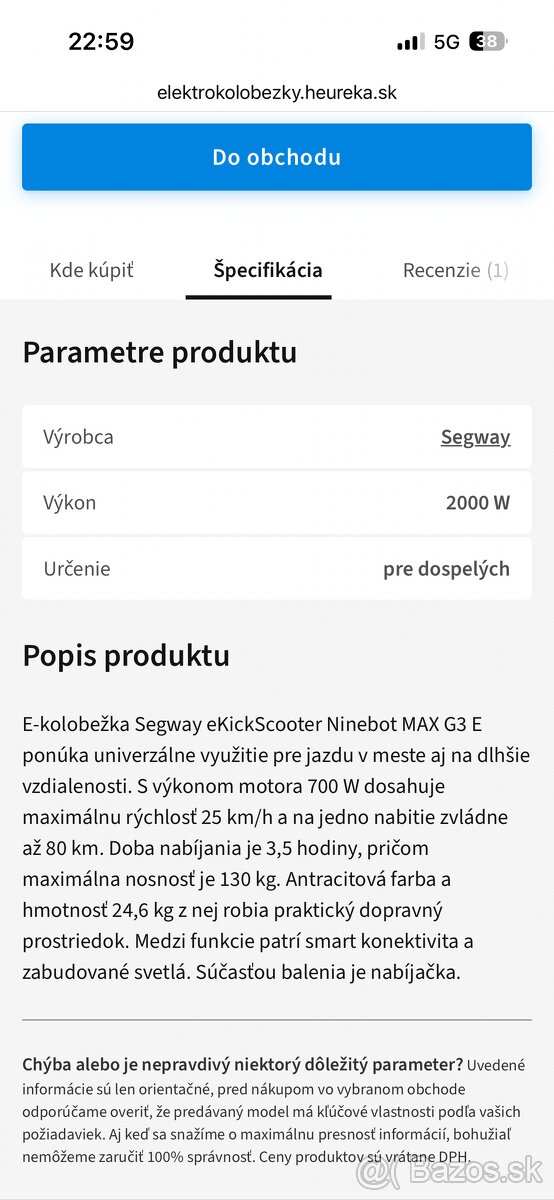 Elektricka kolobezka - 2