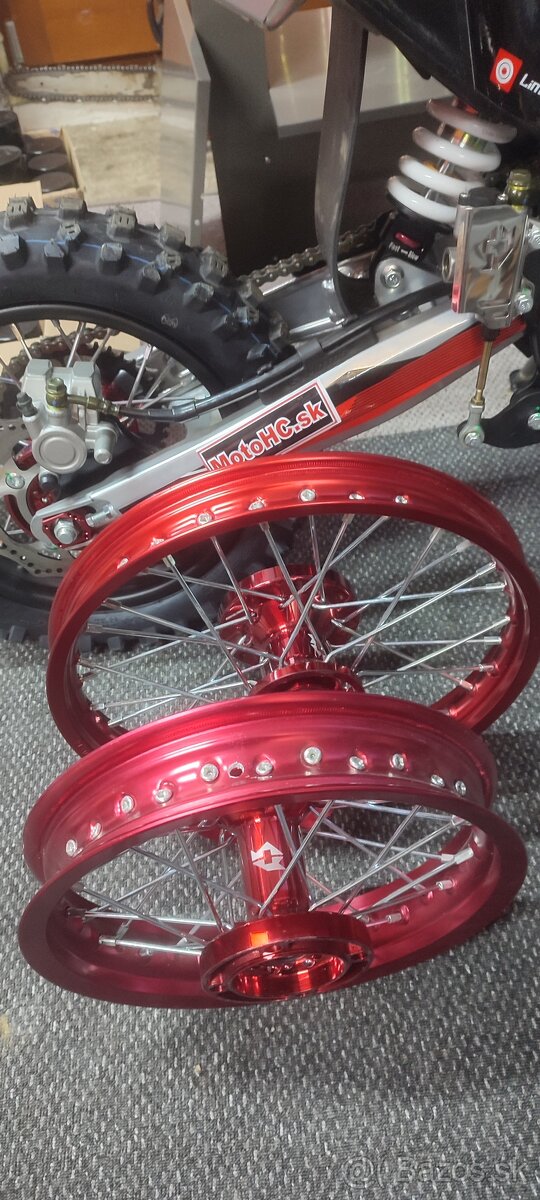 Hliníkové kolesá pitbike - 2