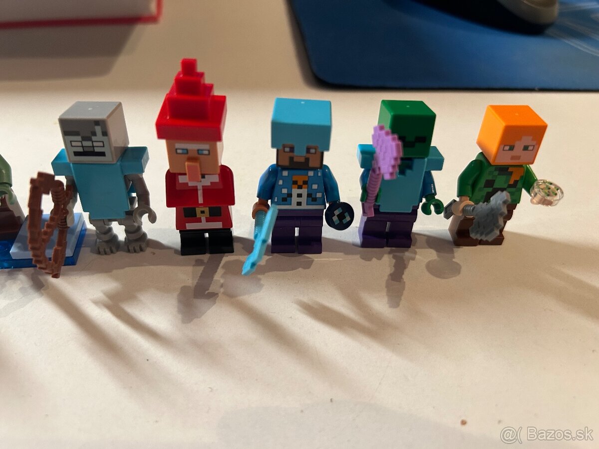 Minecraft lego postavičky - 2