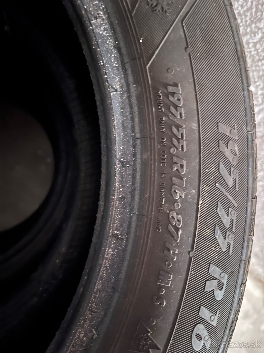 Zimné pneumatiky 195/55 R16 - 2