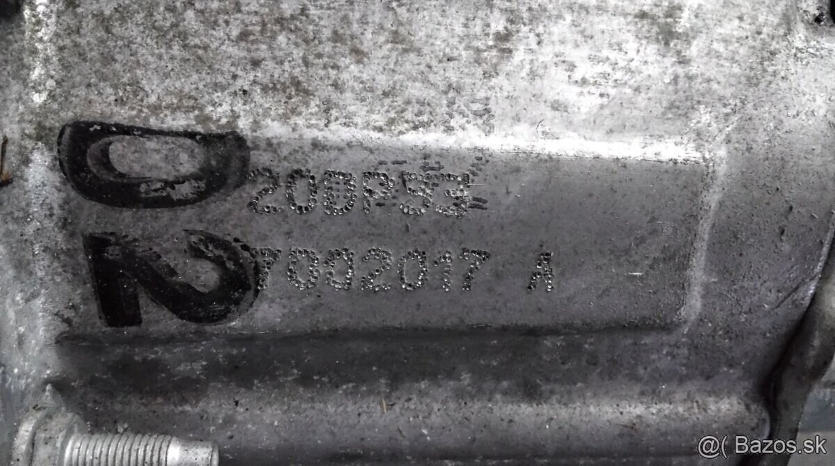 CITROEN BERLINGO 1.6 VVTI 2011 Predám PREVODOVKA 20DP33 - 2