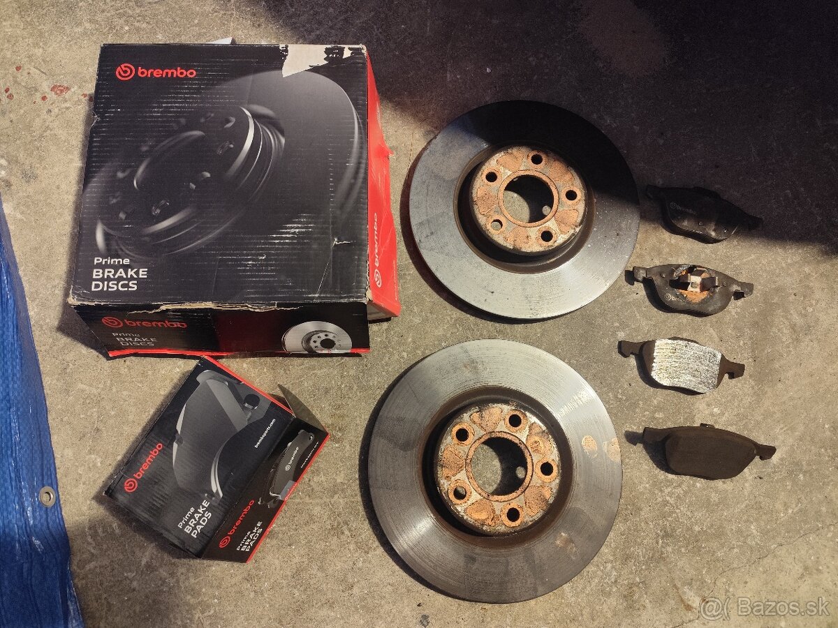 Predám predné brzdy Ford Focus 2 1.8TDCi 85kW - 2