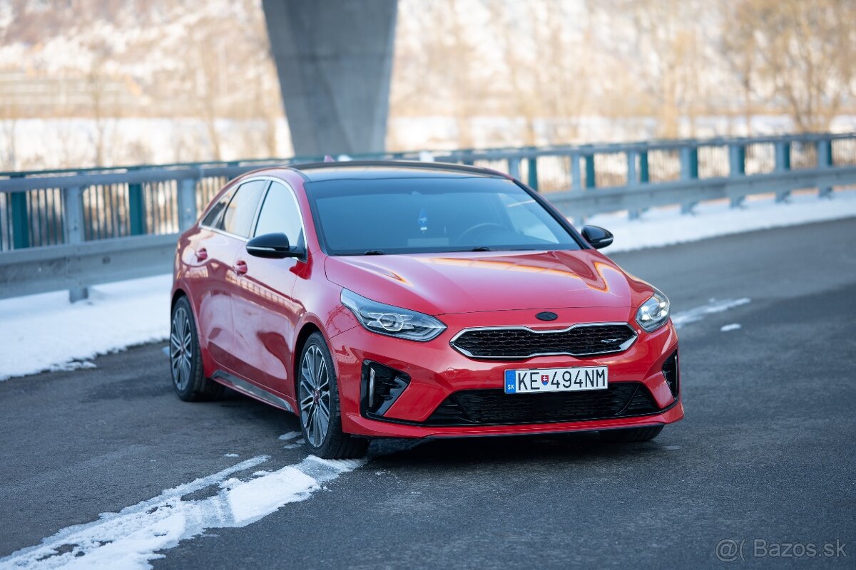 Kia ProCeed GT 12/2020, 65 100 km, v záruke + PPF + keramika - 2