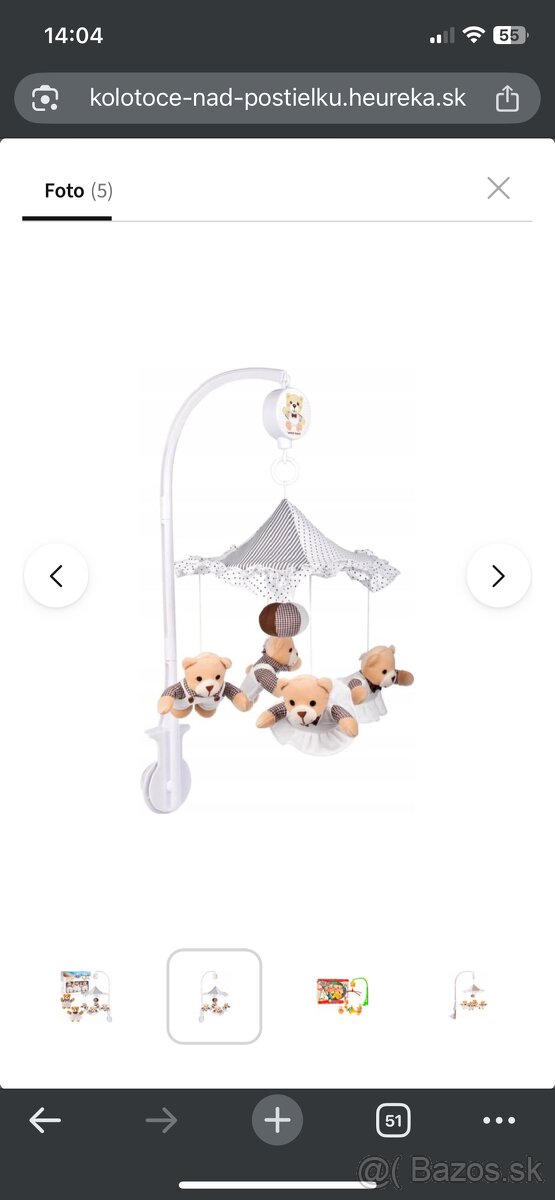 Detský kolotoč Canpol babies - 2