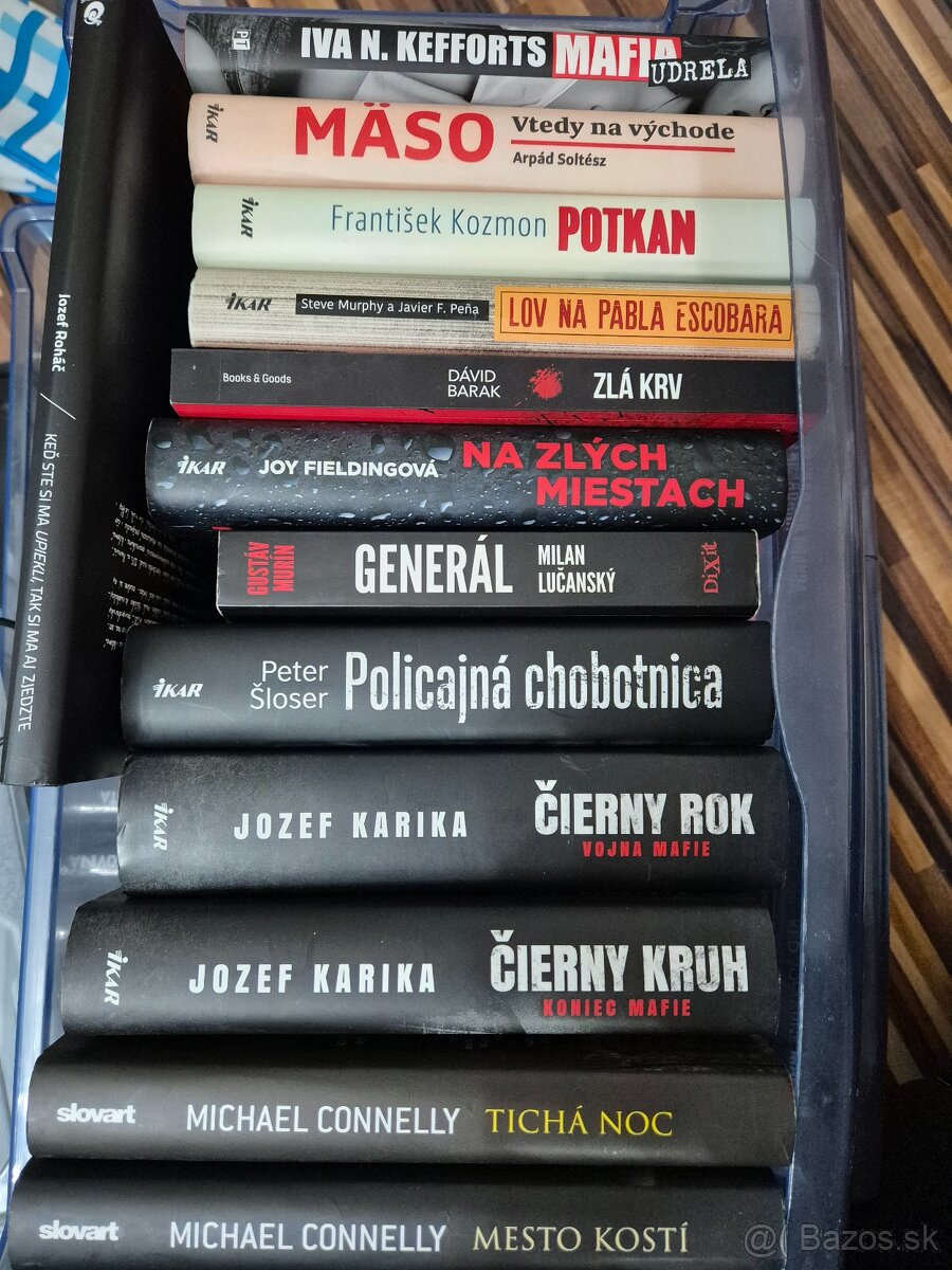 Detektivky- krimi. Knihy - 2