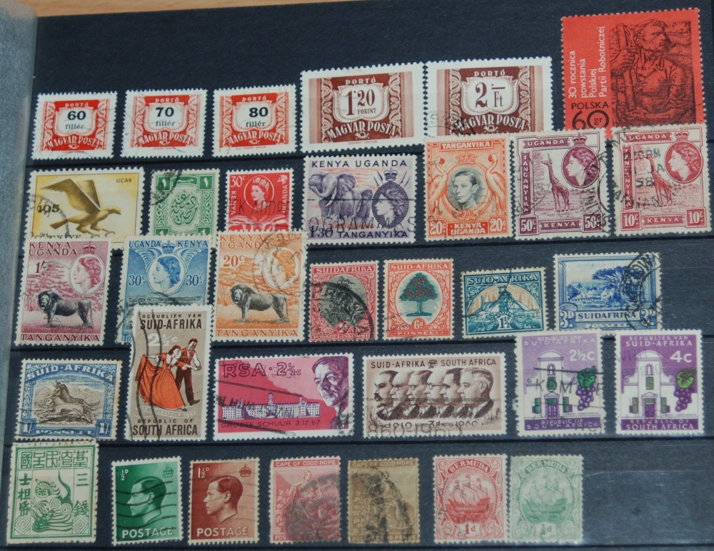 Staré poštové známky - 100 ks - Mix 3 - 2