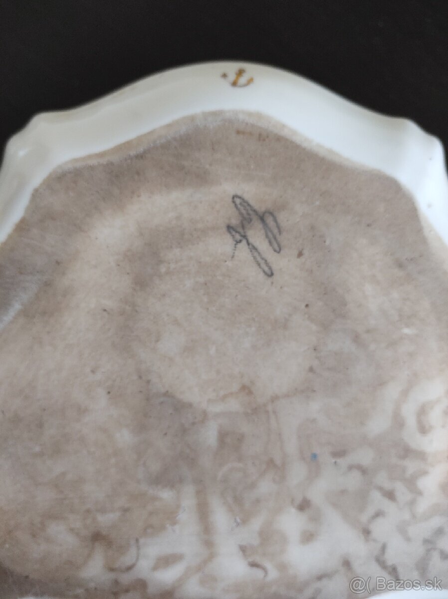 Predám starožitný porcelánový kalamár - 2