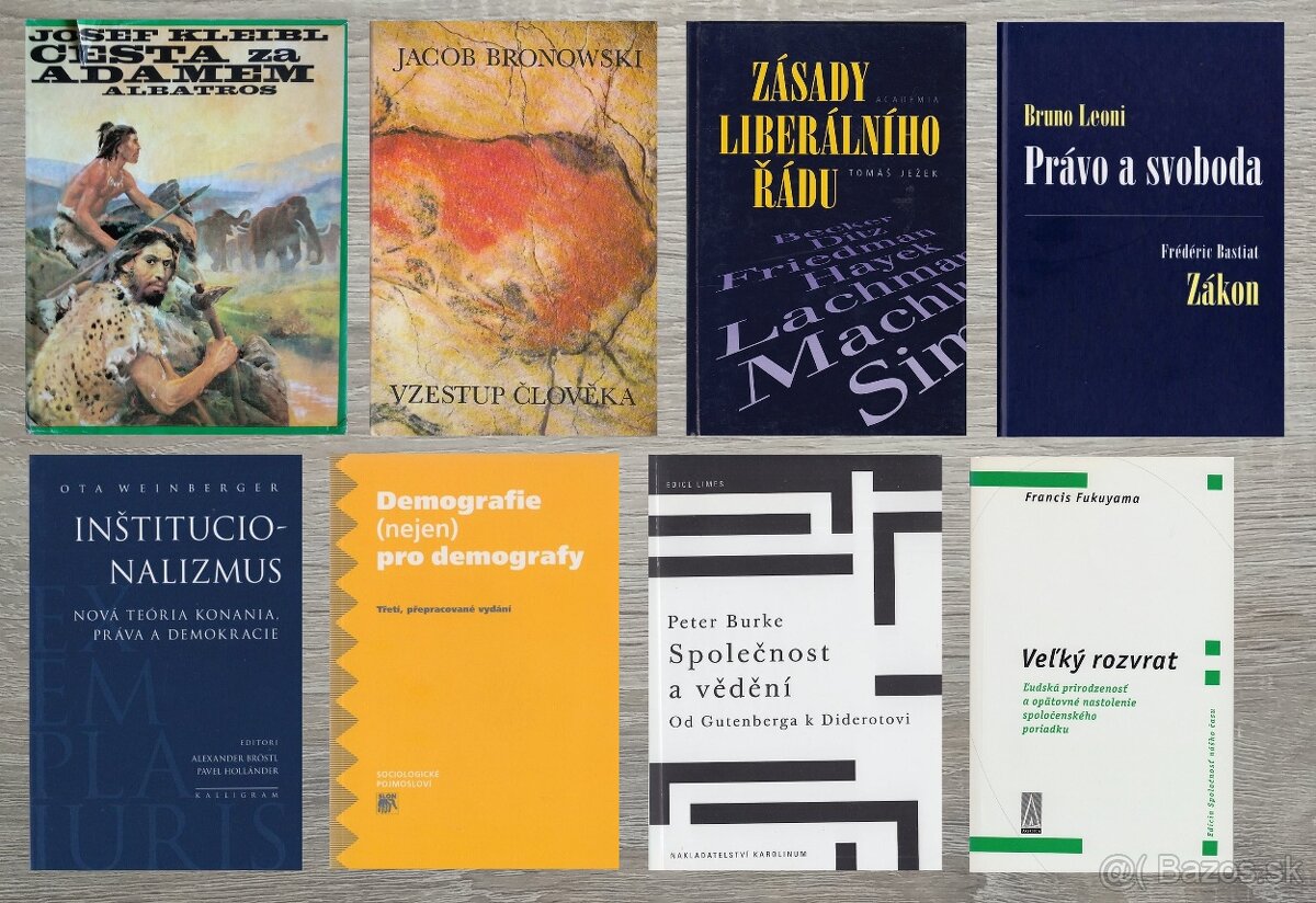 Ekonómia, právo, antropológia, demografia a sociálne vedy - 2