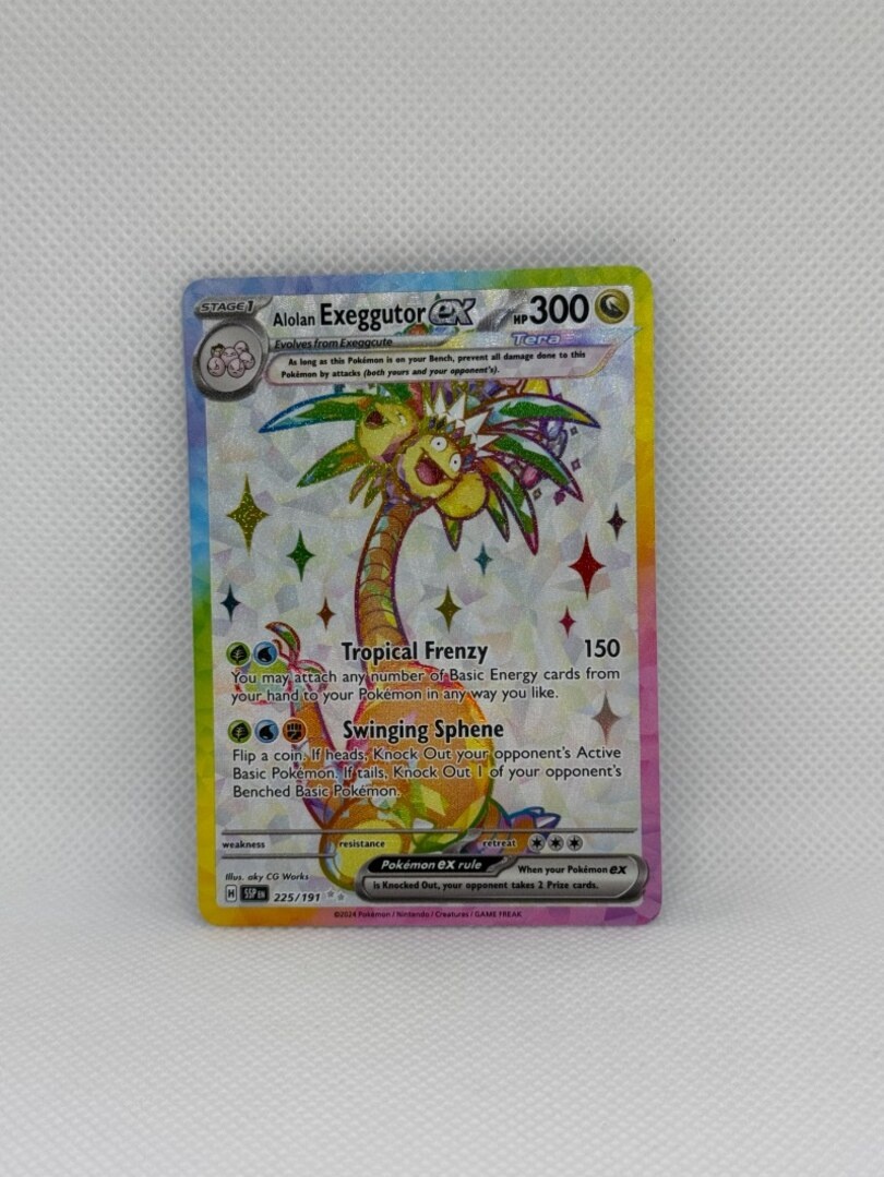 Pokémon karta Alolan Exeggutor ex 225/191 – Surging Sparks - 2