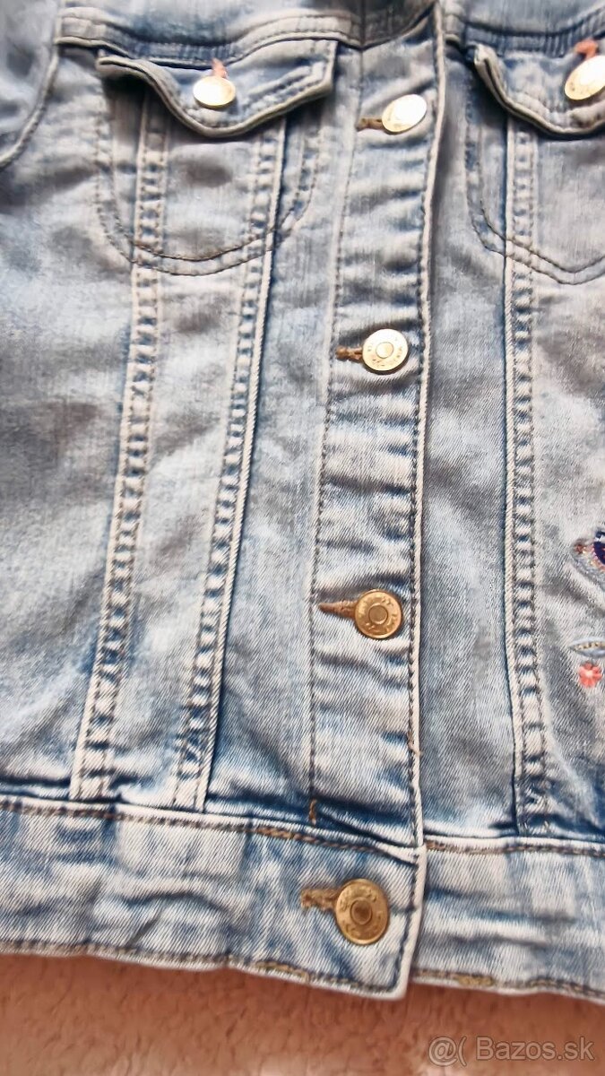 Dievčenská riflová bunda - 2