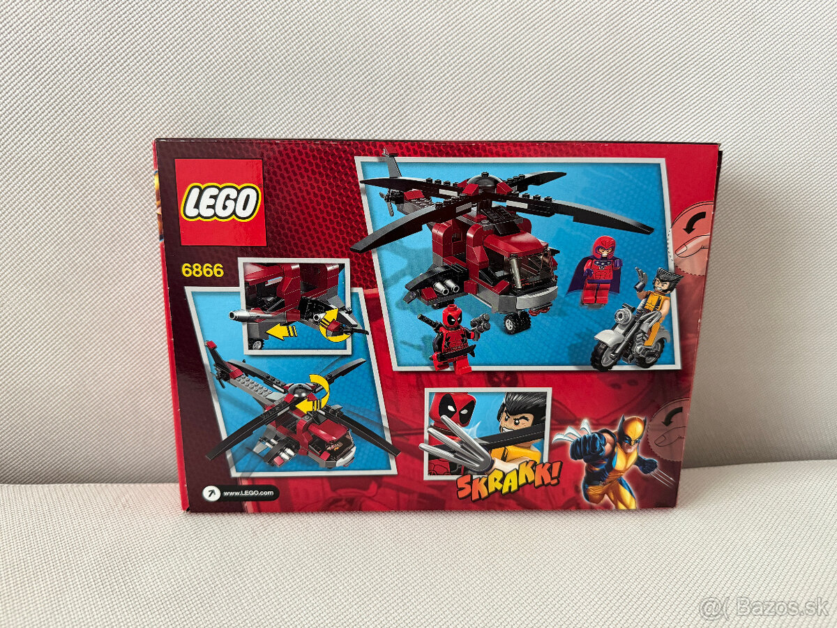 6866 LEGO X-Men Wolverine's Chopper Showdown - 2