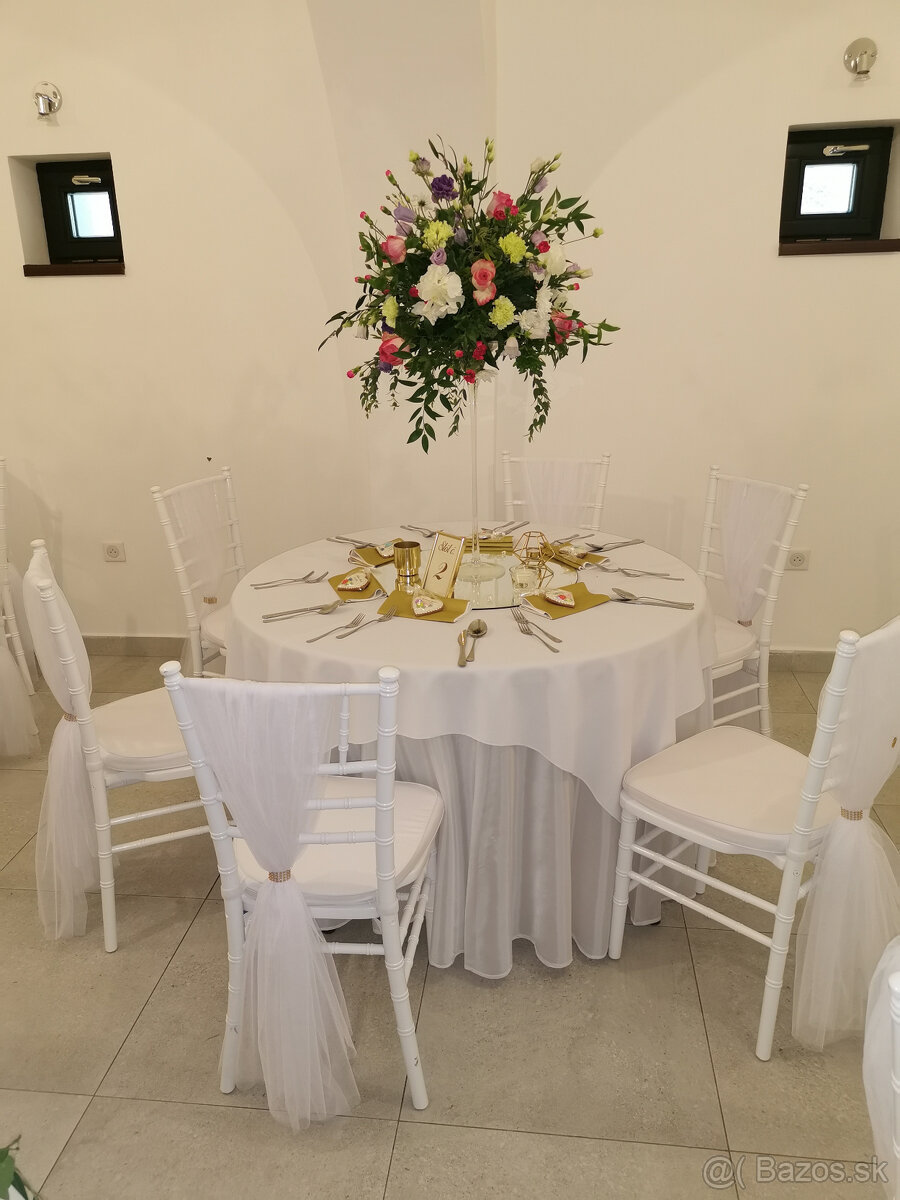 Biele chiavari stoličky - 2