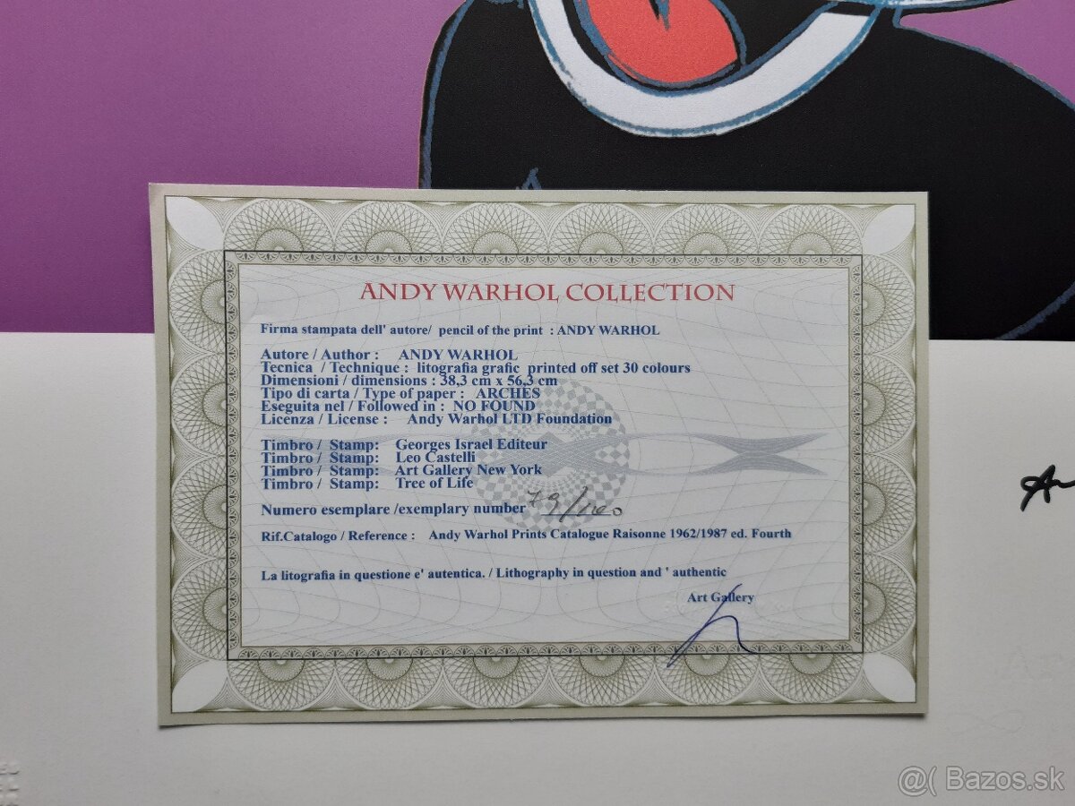 Andy Warhol – Mickey Mouse purple - 2