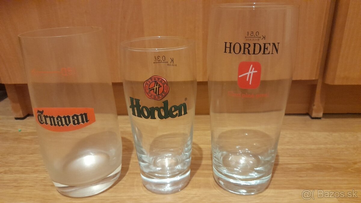 Pivové poháre, Trnavan,Horden,Florén - 2