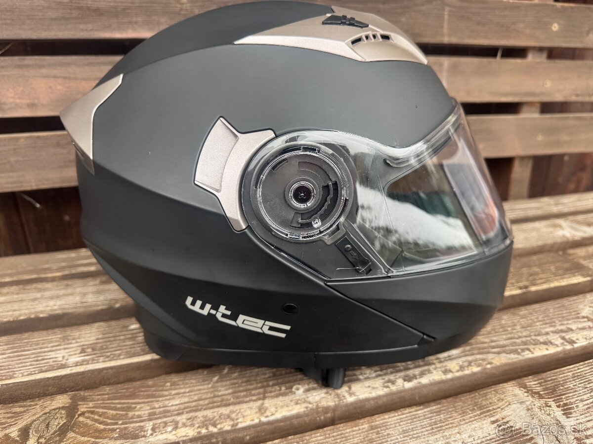 Výklopná prilba helma XL značka W-tec - 2
