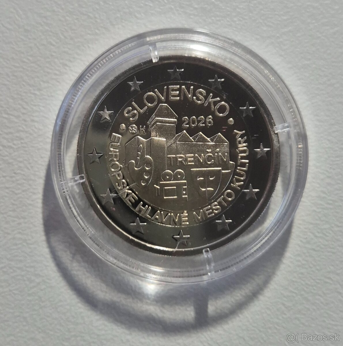 Pamätná minca: Európske hlavné mesto kultúry Trenčín - 2