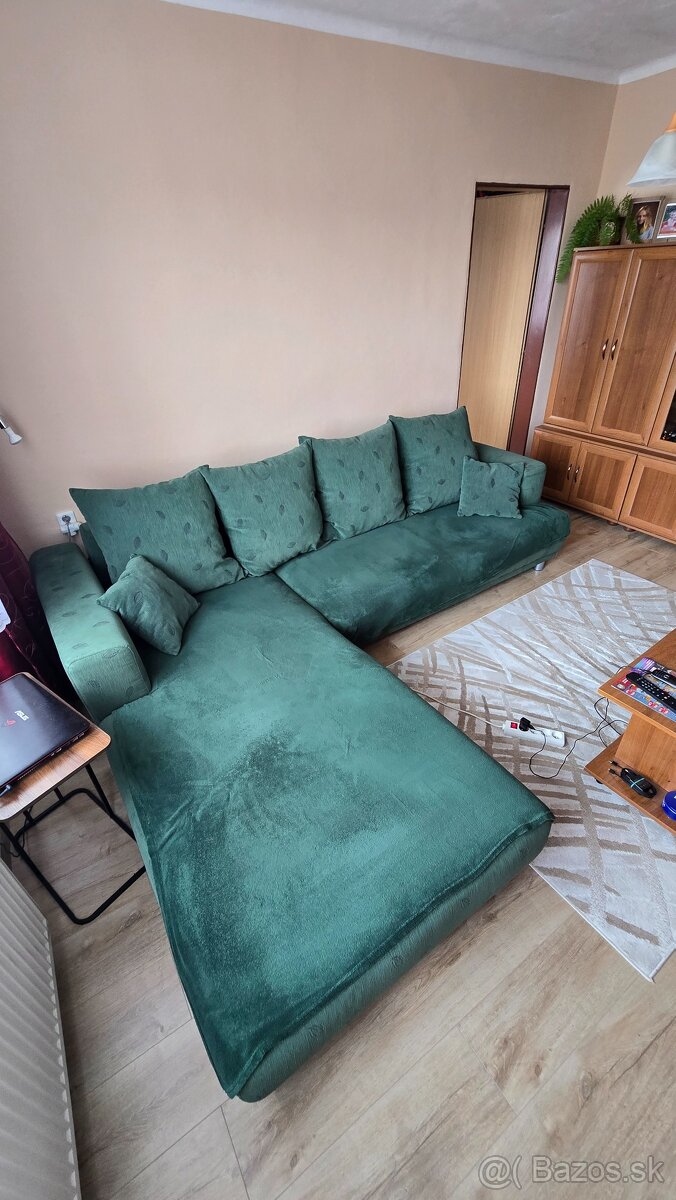 Rohová sedacia súprava. - 2