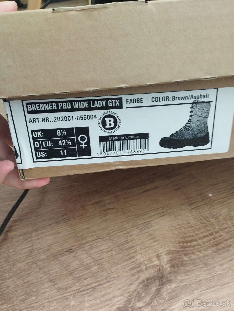 Turistické topánky HAnwag - 2