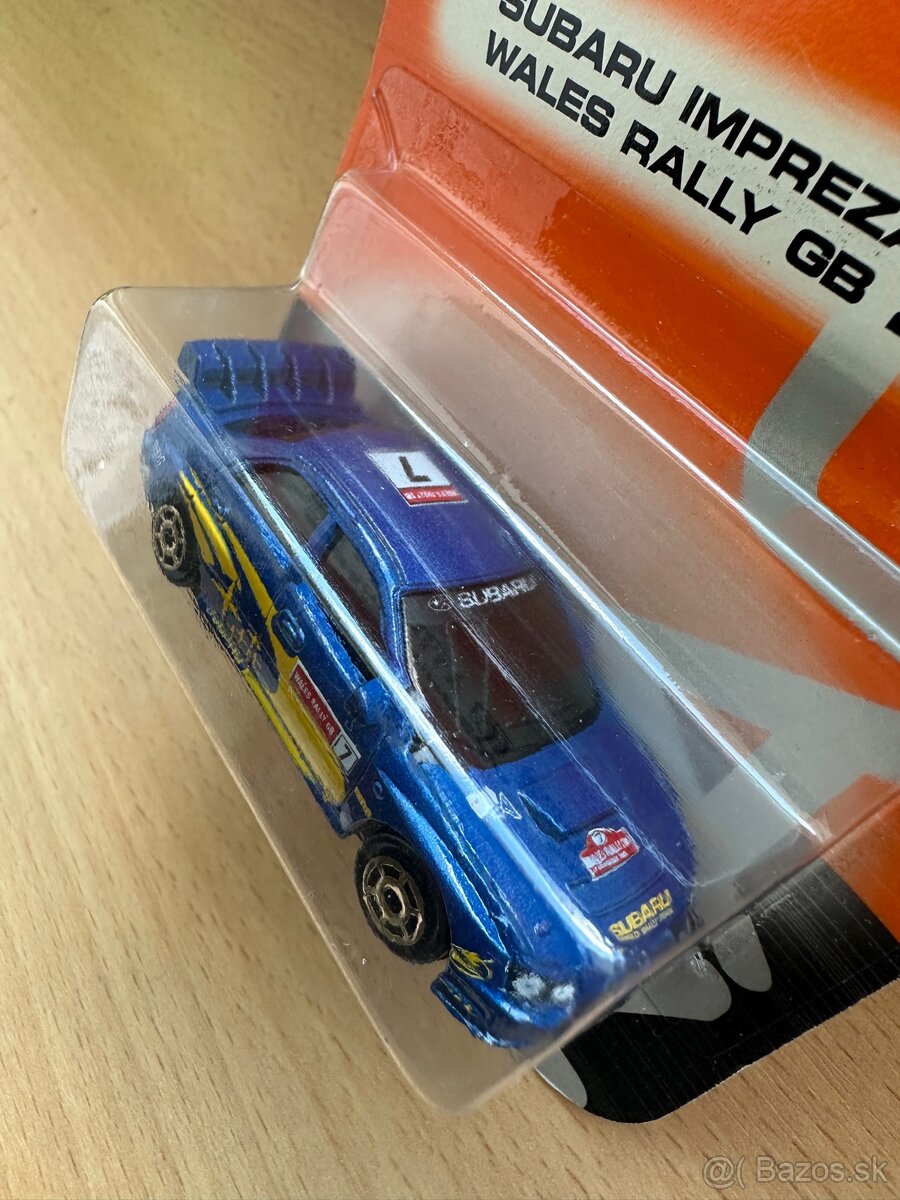 Majorette model auta Subaru Inpreza WRC - 2