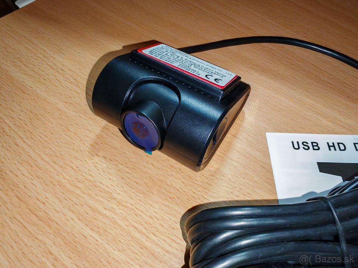 Predná nahrávacia USB DVR kamera do auta pre Android - 2