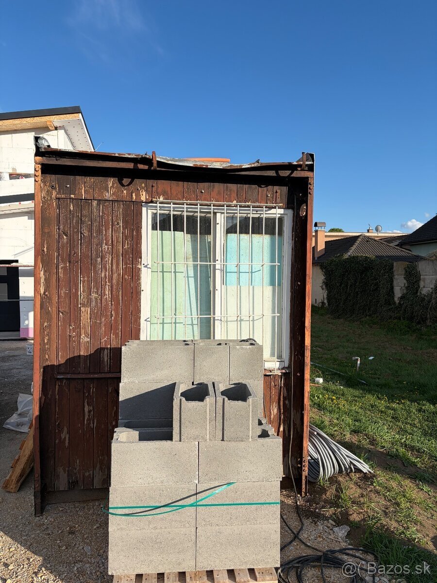 Stavebná búda 6x2,5m - 2