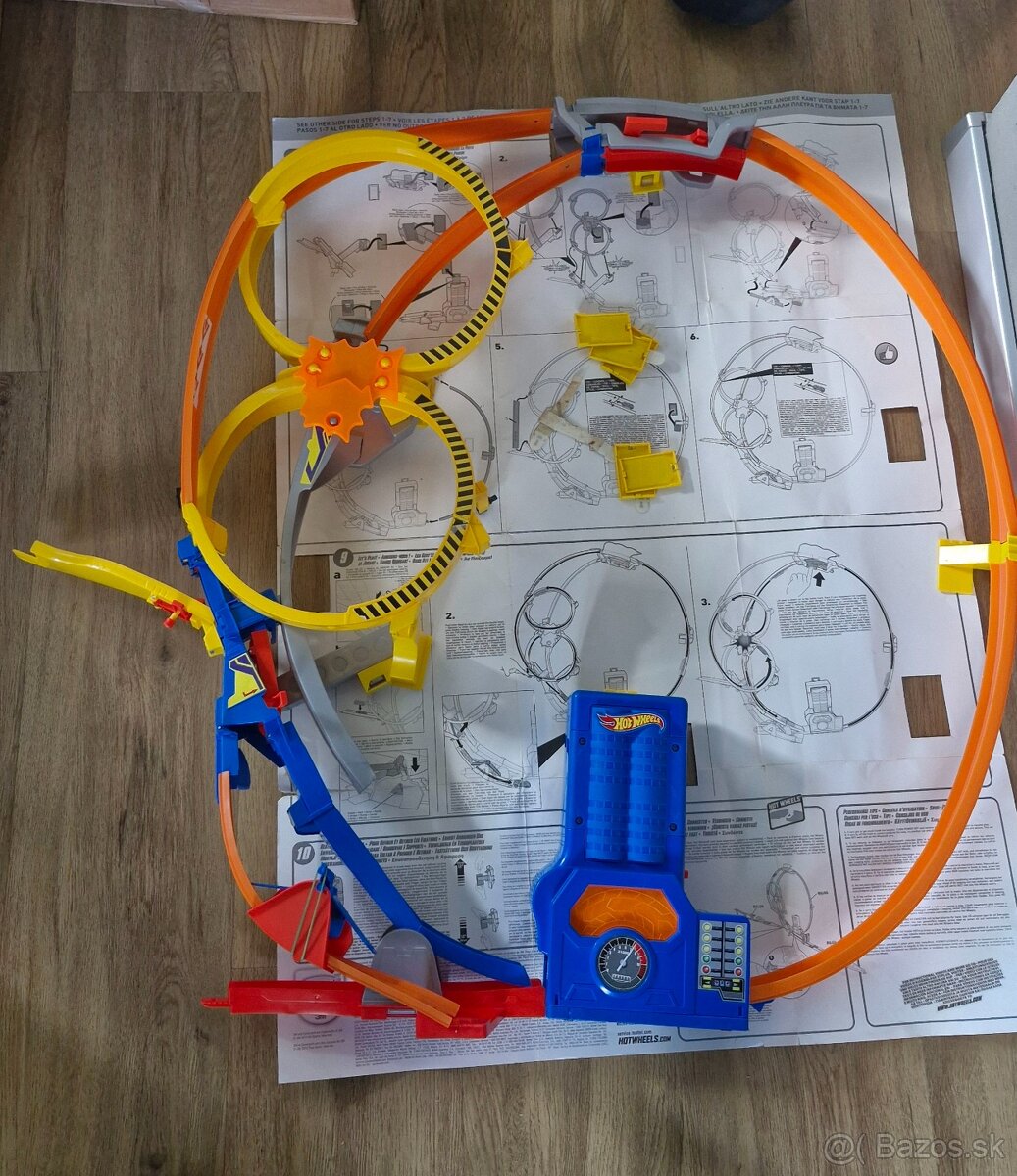 Hot Wheels Závod na Super smyčce 90 cm - 2