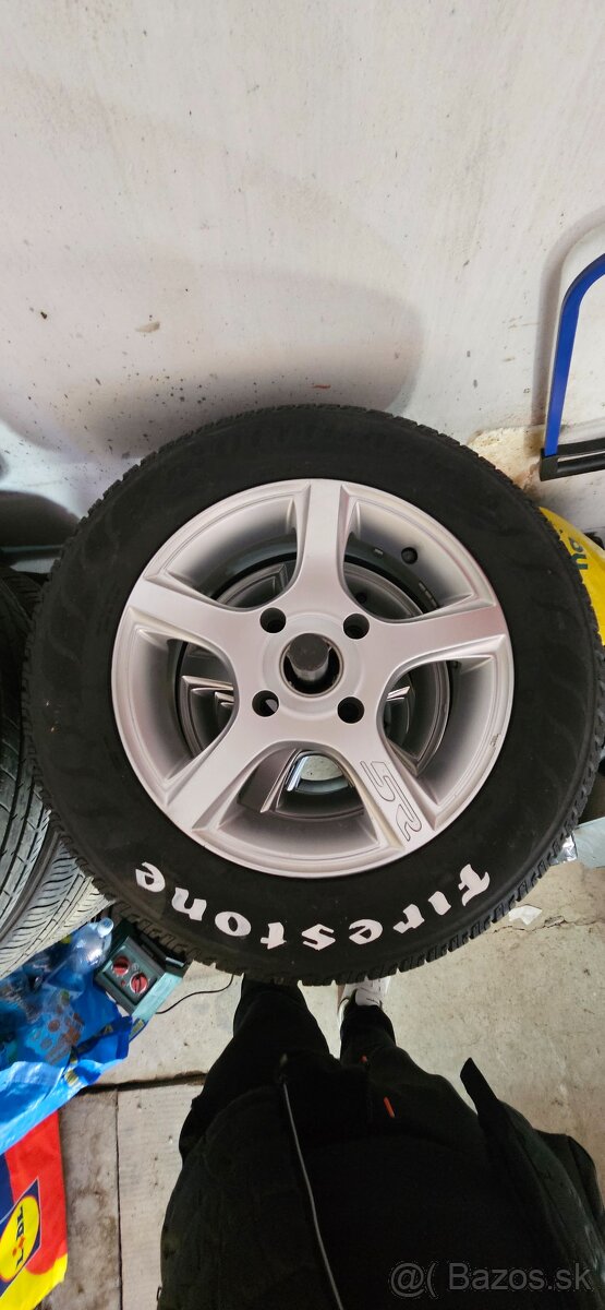 Letné kolesá na diskoch 185/65 R14 Disky 4×114 - 2