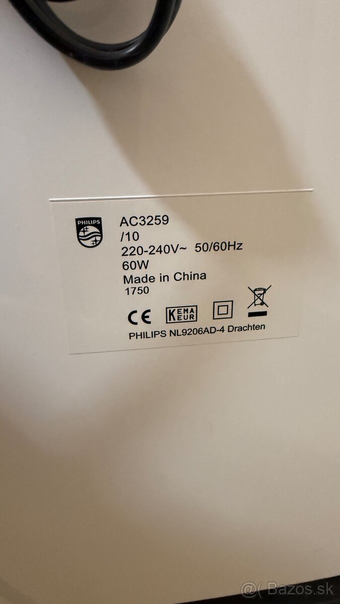 Čistička vzduchu Philips model AC3295 - 2